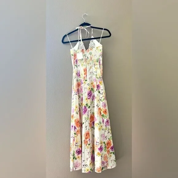 NWT Favorite Daughter Halting Traffic Dress in Oahu Watercolor - Picture 9 of 15